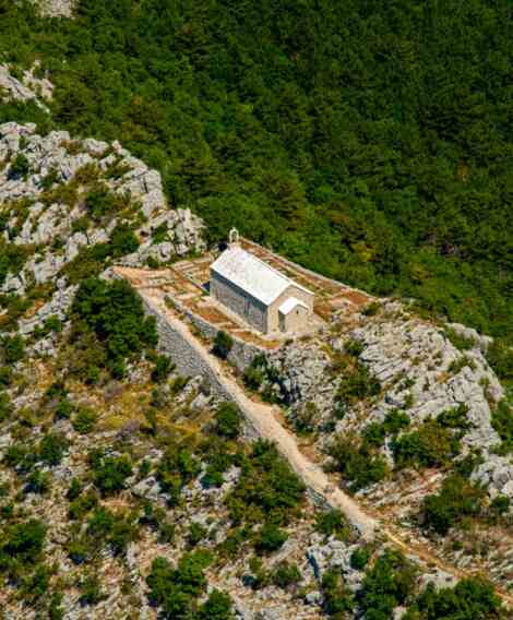 The church of St. Nicholas on Prirovac hill